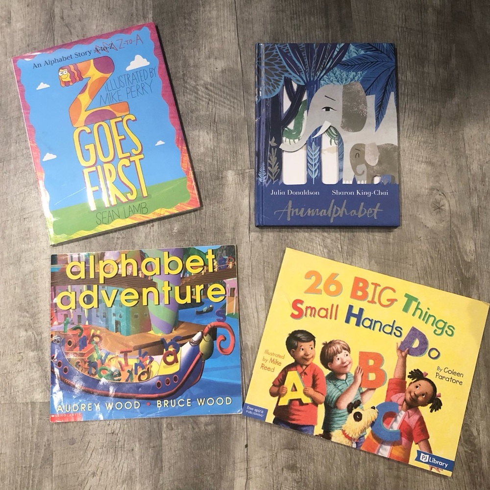 4 Alphabet 📚Books to Teach ABCs and early reading